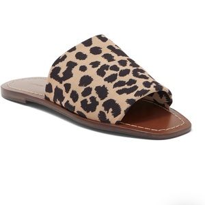 NWOT Loeffler Randall Daria Leopard Slide